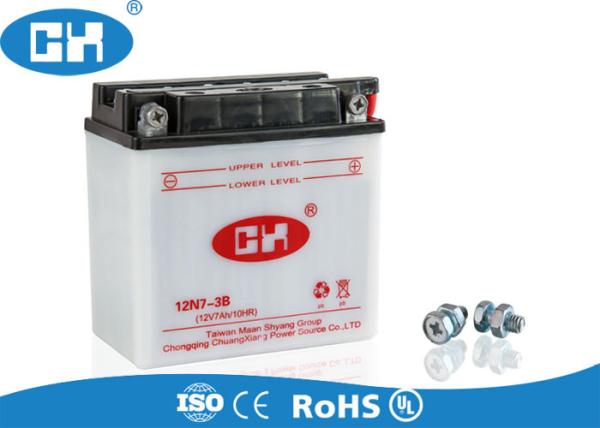 Accumulator 12v Lead Acid Battery 25cc / 150cc For Motorcycle Corrosion