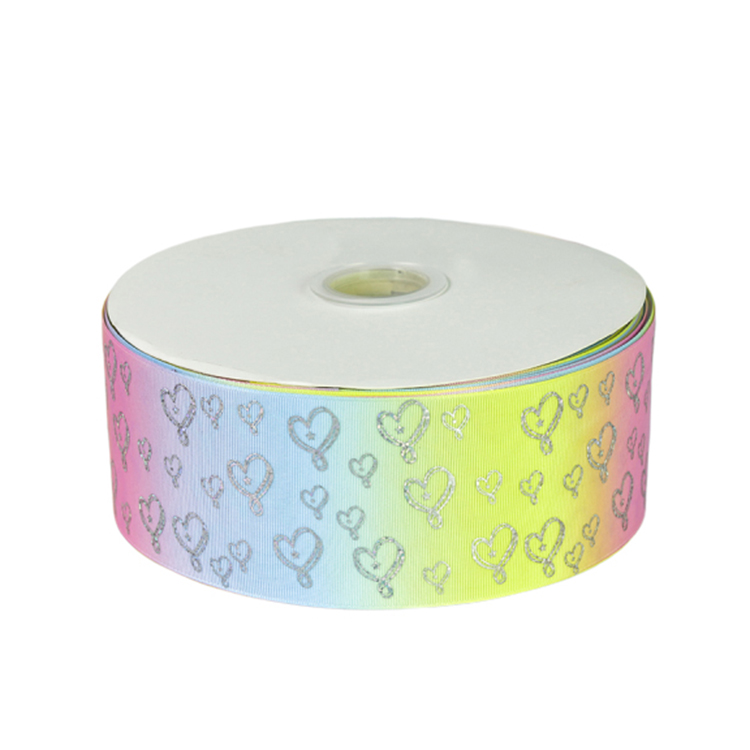 Single / Double Face Personalised Printed Ribbon Hot Stamping Artwork