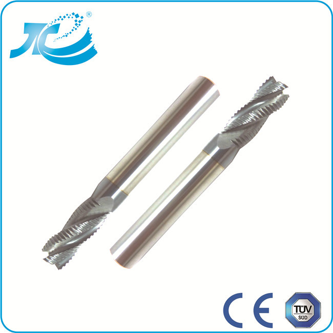Custom Dimensions Roughing End Mill Micro Grain Carbide Material