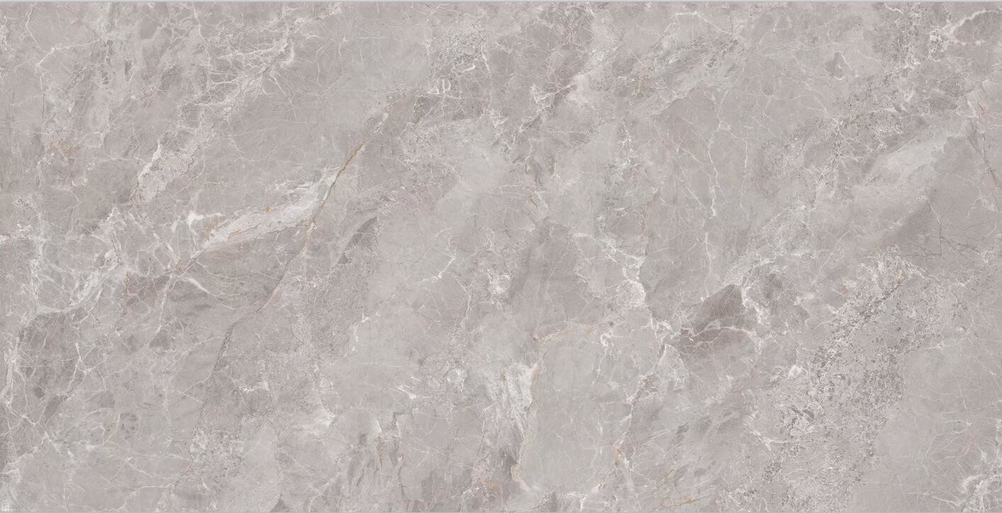 36" X 72" Indoor Porcelain Tile Grey Gloss Porcelain Floor Tiles Marble Grey Glazed Wholesale Large Size Porcelain Tiles