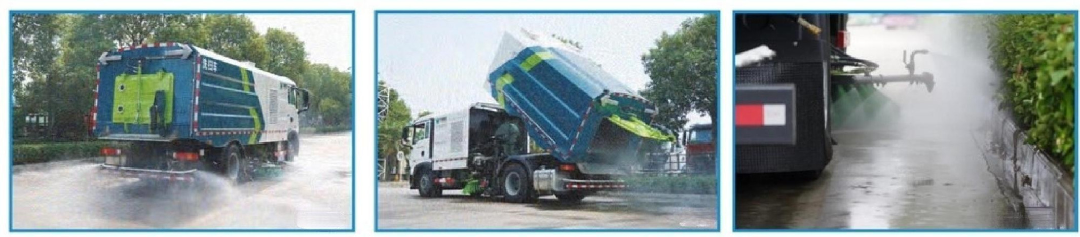 Special Purpose Vehicle Sweeper Road Sweeper Vacuum Truck Road Pollution Removal