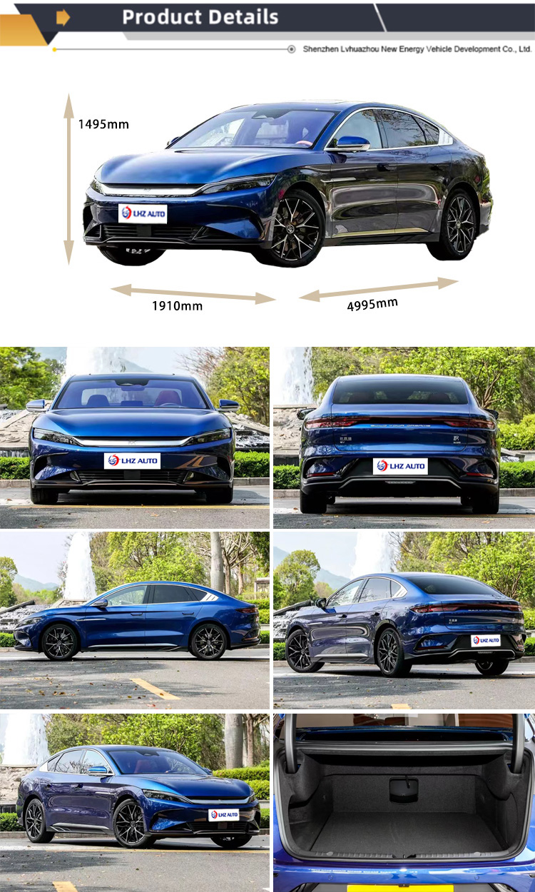 BYD Hanev 's Top Automotive in 2024 with 700km Long Range Pure Electric Luxury Sedan