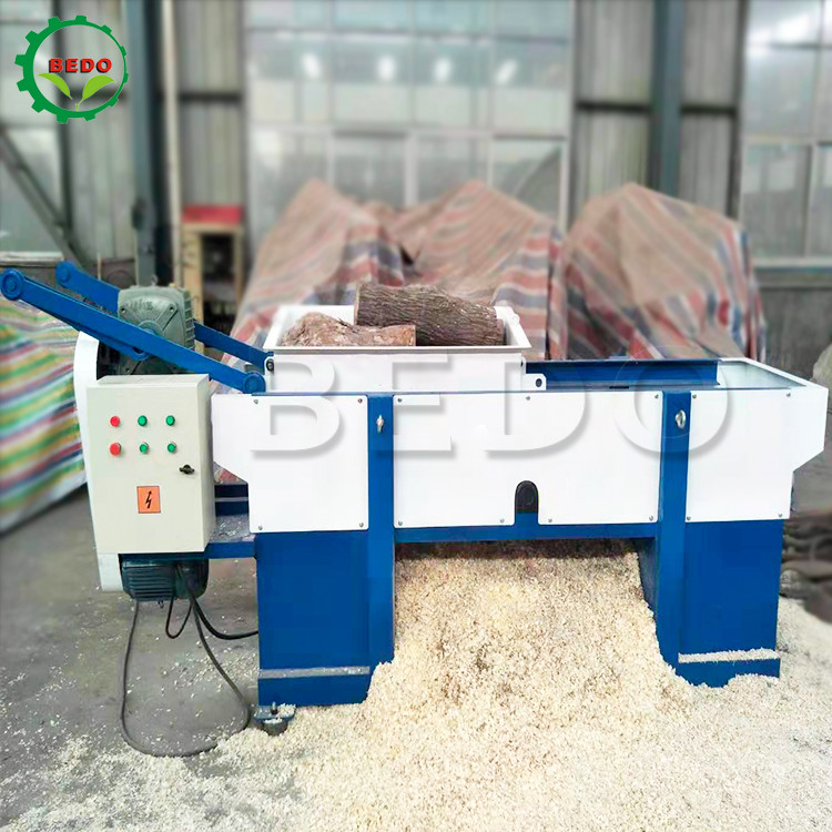 380V Voltage Wood Shavings Making Machine Copper Wire Motor