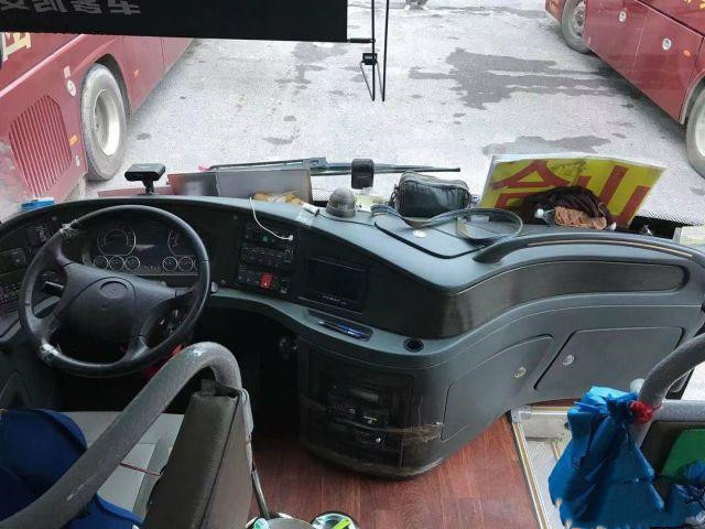 Ankai Brand Used Tour Bus HFF6909 38 Seats Airbag Chassis Yuchai Engine Low Kilometer Used Passenger Bus for Africa