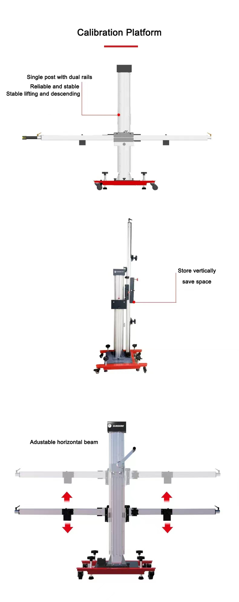 Stable And User Friendly Sunshine ADAS Calibration System For Easy Car Calibration