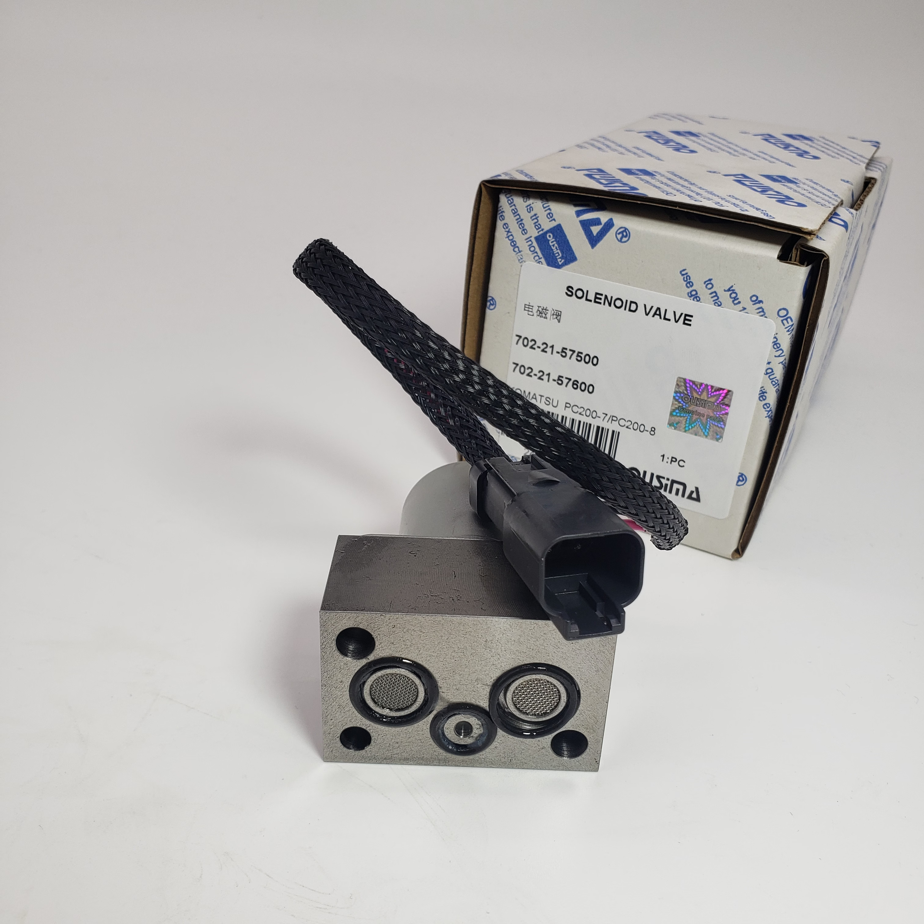 Solenoid Valve 702-21-57500 702-21-57600 For KOMATSU PC300-8 PC350-8 PC400-8 PC450-8