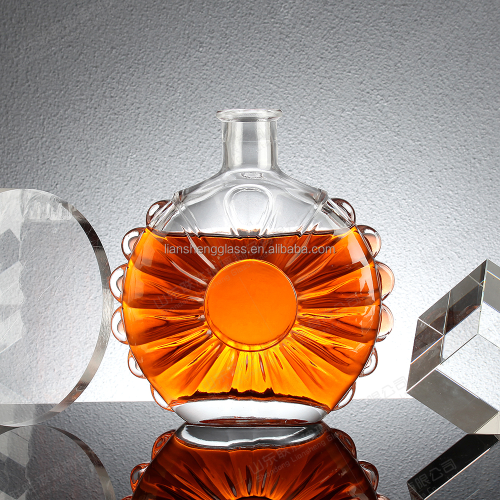 Custom Size Accepted Glass Bottles for Liquor Production Line Production