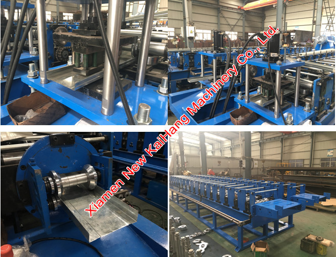 Twin Sides Roof Panel Roll Forming Machine For C / U Decorative / Ceiling Panel
