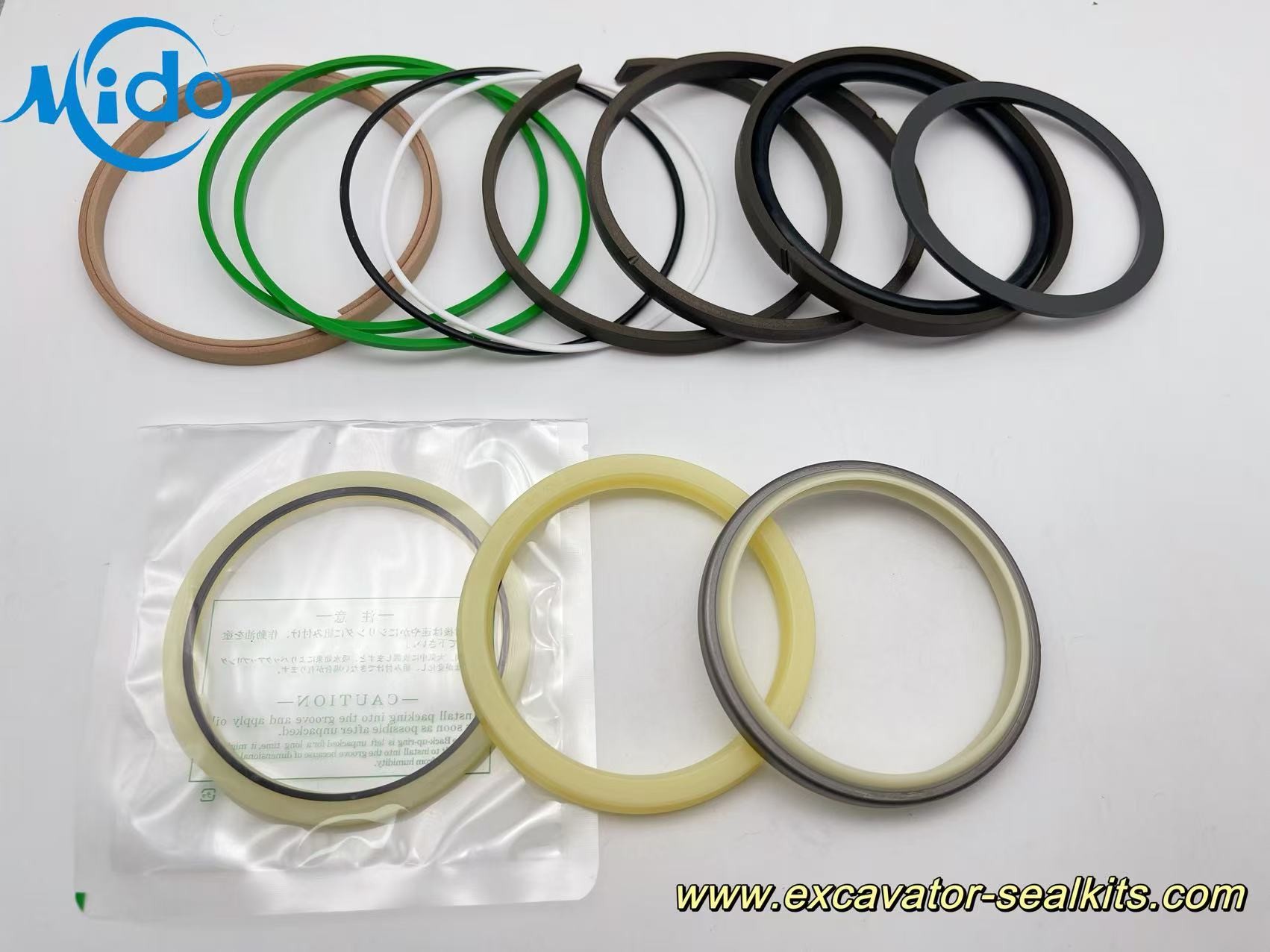 Exclusive For SWE210 HC150A-01A 730001000430 Excavators: Top-Grade Arm Hydraulic Oil Seal Kit With Unbeatable Cost-Performance
