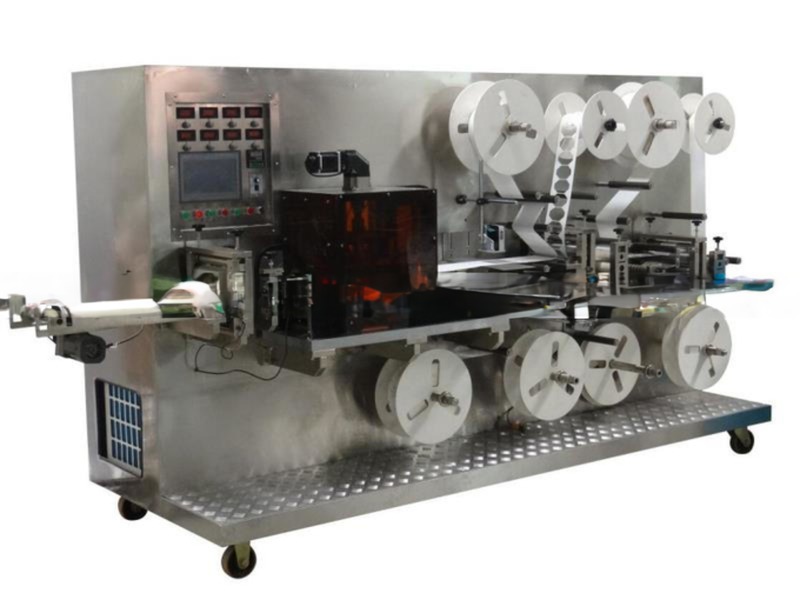 IV Cannula Fixator Making And Packing Machine For IV Dressing 12kw Medical Grade