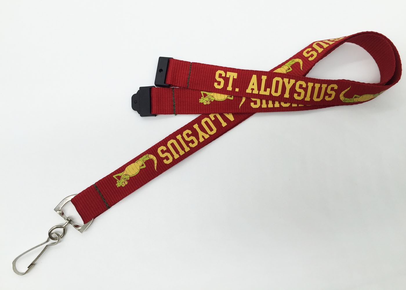 Promotion Gifts Silk Screen Lanyards / Breakaway Id Lanyard With Colorful Stars