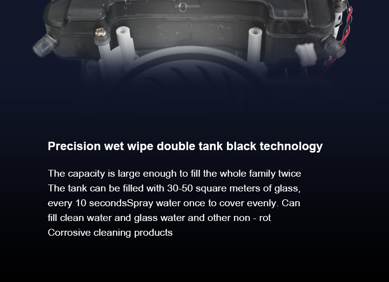 Smooth Window Washing Robot 65DB 72W High Rise Window Cleaning Robot