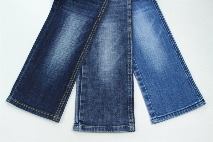 10.8 Once Supreme Quality Crosshatch Slub Stretch Denim Fabric For Men Jeans