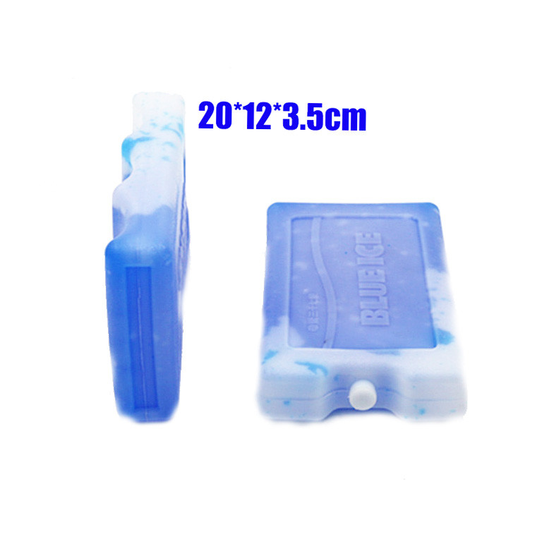 non-toxic slim widely use hot new product HDPE food grade colorized ice pack with gel for keeping milk cold and fresh
