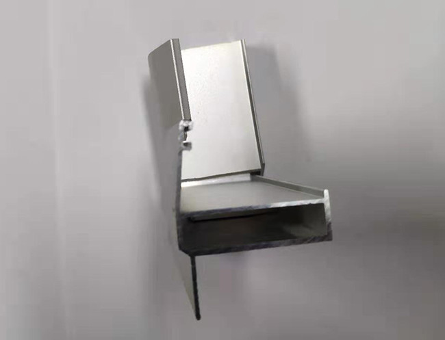 Mill Finished Solar Frame CNC Aluminum Profile Cutaway Processing Custom Color