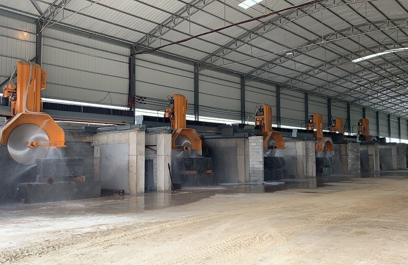 Multi Blades Block Cutting Machine