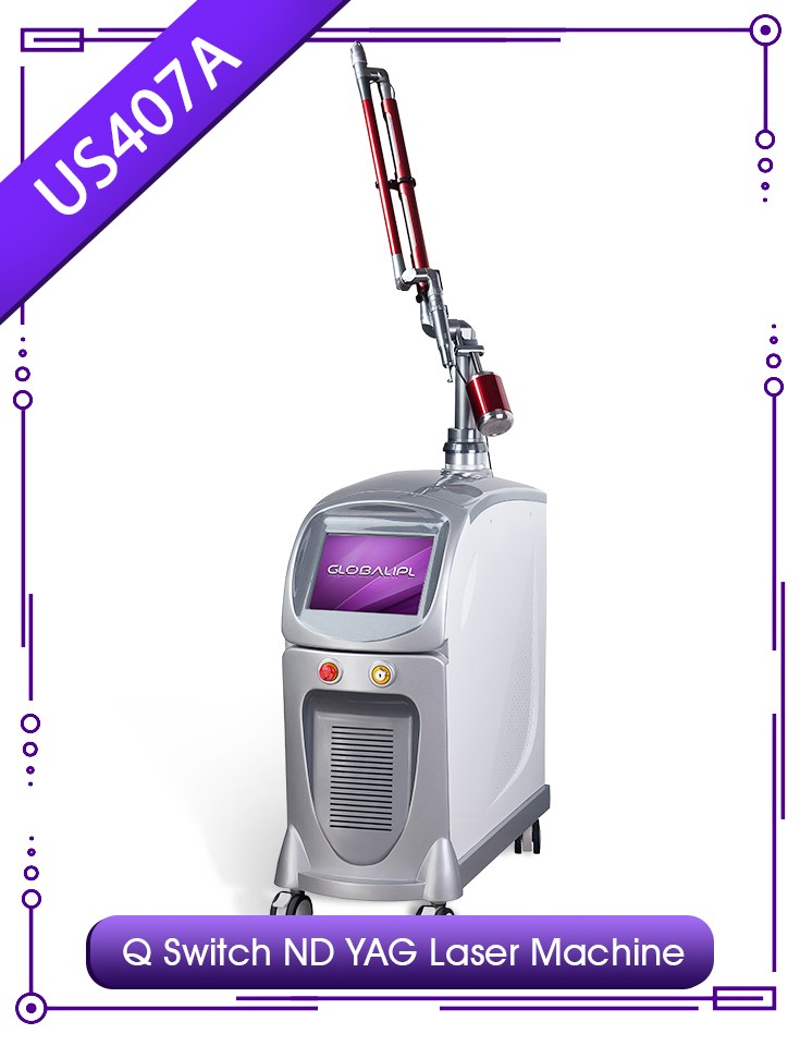Pigment Reduction IPL RF Beauty Equipment 2500w Output Power 4 - 8mm YAG Spot Diameter