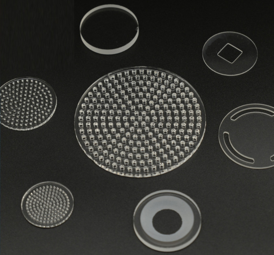Frost Light Guide Plate Quartz Sieve Laser Dotting Custom Size