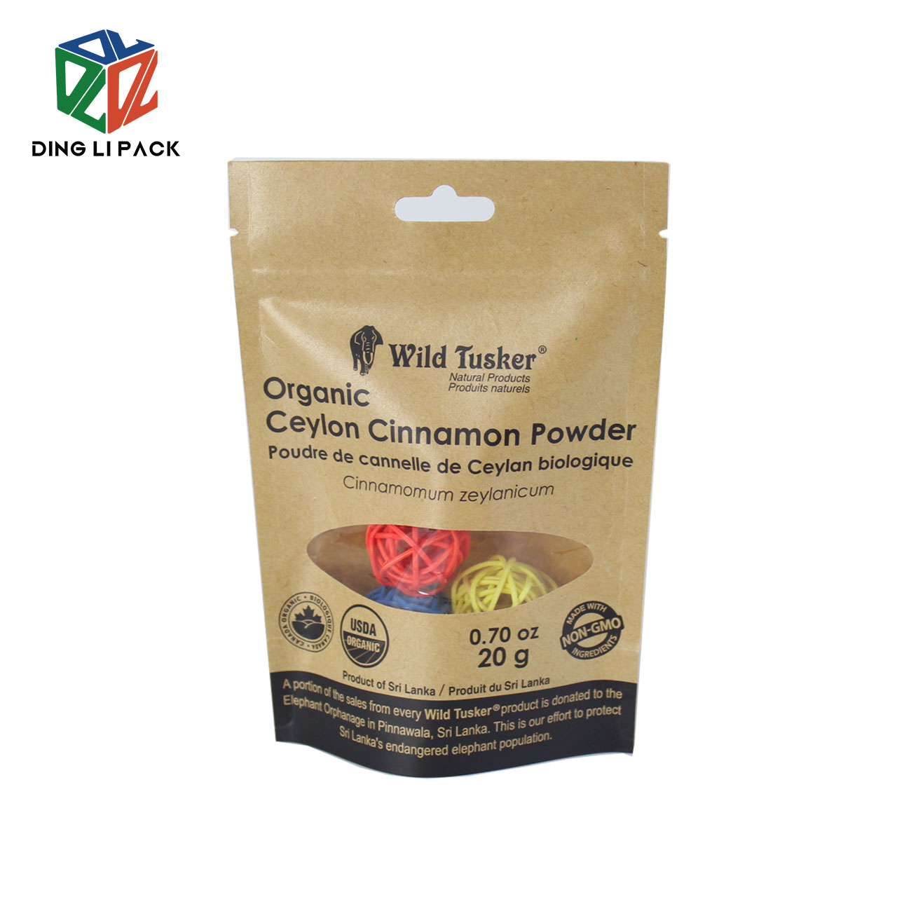 Custom 1kg Mylar Flat Bottom Bag Stand Up Zipper Pouches Reusable For Powder Packaging