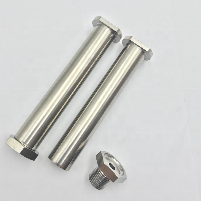 Universal Cap 5/8-18 Sprint Car Titanium Hollow King Pin Kit for Lite Spindle 5.6 Inch Length Racing Performance