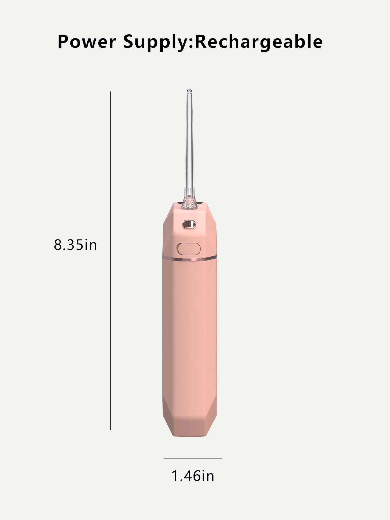 Private Label Portable Mini Water Flosser 160ml Teeth Cleaning Oral Dental Irrigator