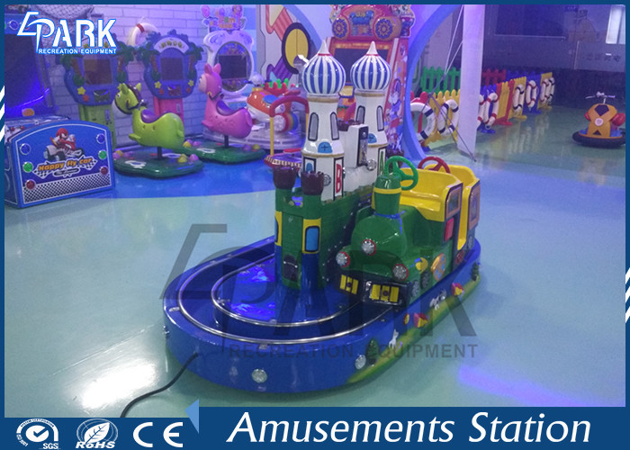 Hot Sale Amusement Game Machine Round Castle Train For Children