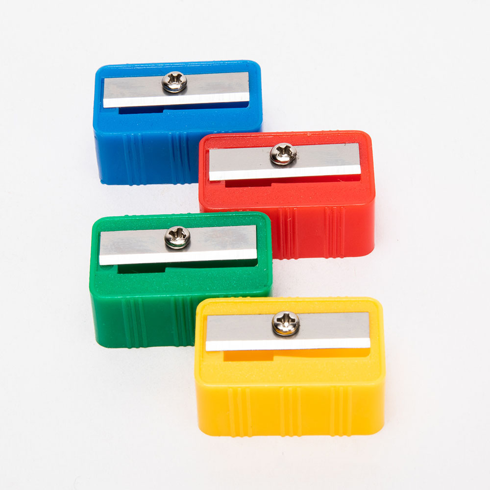 Triangle 5/16 Inch Portable Pencil Sharpener Red