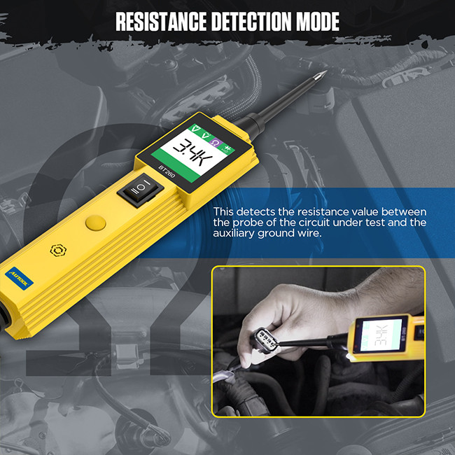 Electrical Circuit Car Diagnostic Tester LED Voltage Digital Diagnostic Tool Pb100 6-30v