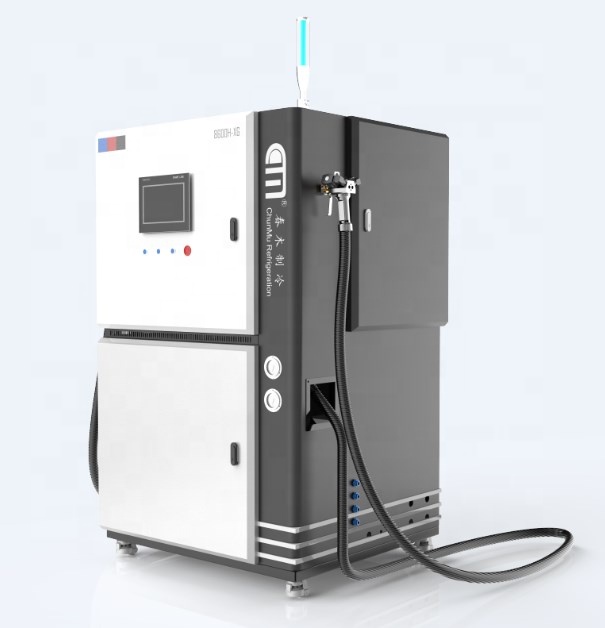 AC Freon R134a Refrigerant Charging Equipment R134a R22 Full Automatic Refrigerant Charging Machine