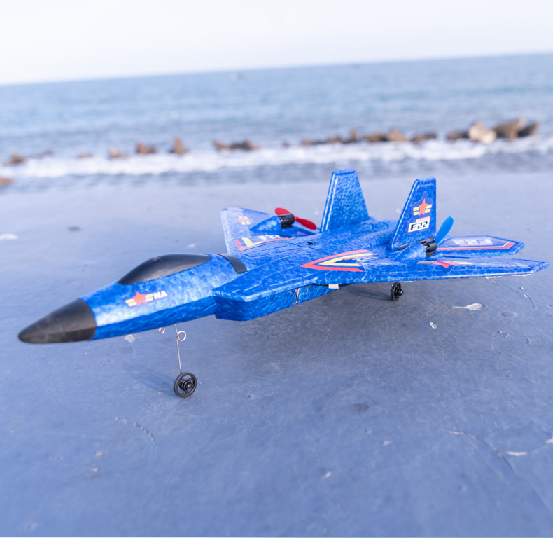 F22 2.4g 2.5ch Waterproof Foam Airplane Aeroplane Toy R4s Rcm Jet Fighter Glider Avion Remote Control Aerodone Aircraft Rc Plane