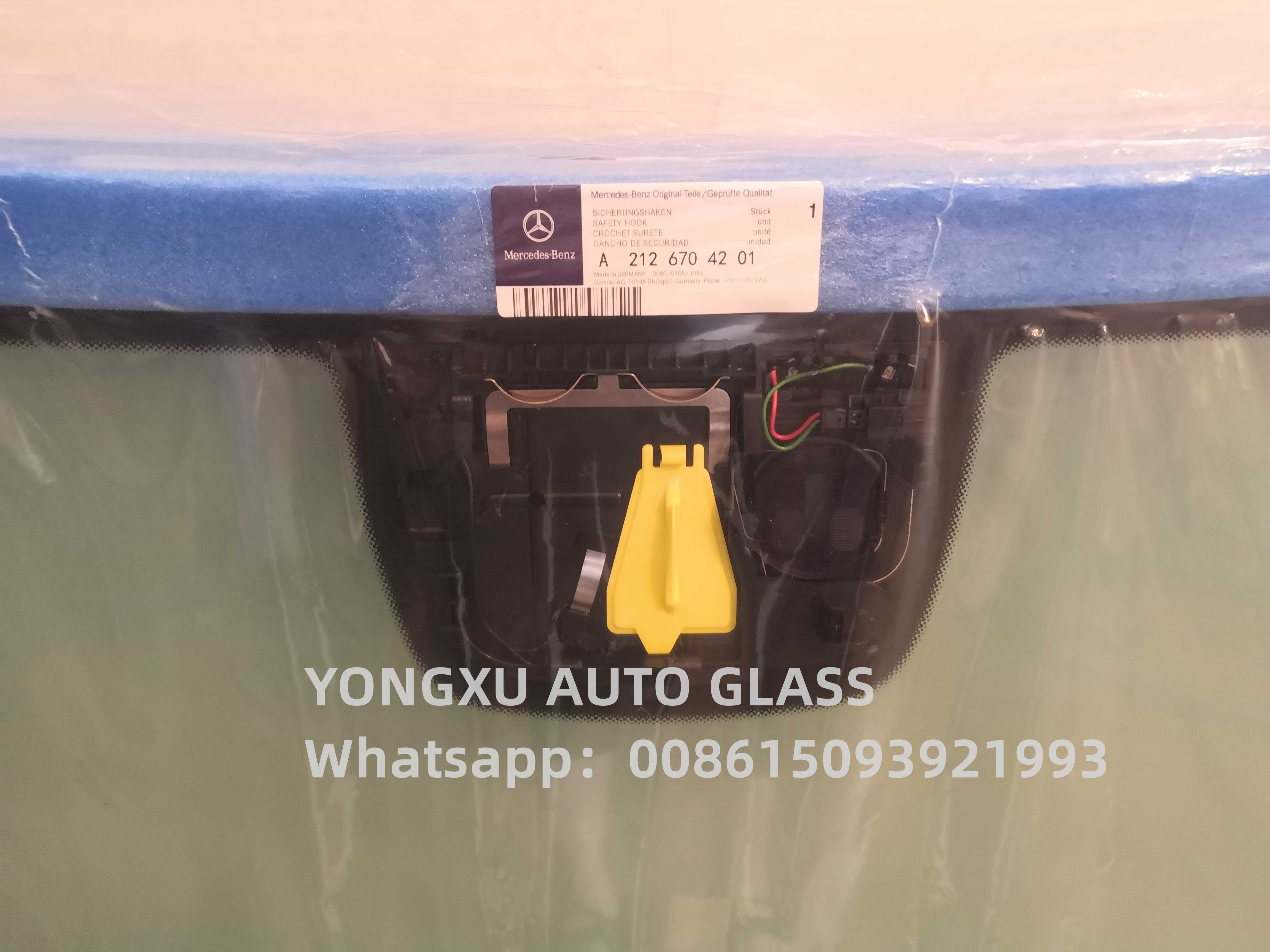Mercedes-Benz E Class (W212) Sedan/Wagon 2010-16 Single Rain Sensor Night View Car Front Windshield Glass Window Plant F