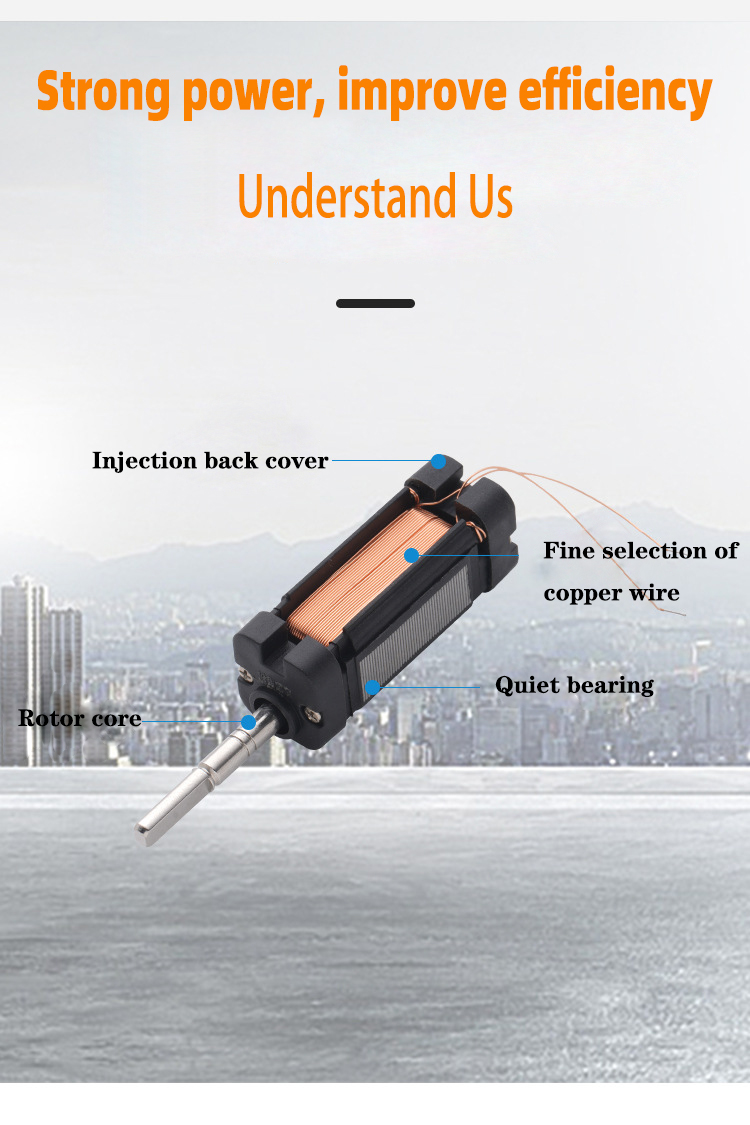 Faradyi Custom Manufacture Shell Design 12v 24v 15mm 4215 DC Brushless Motor For Massager