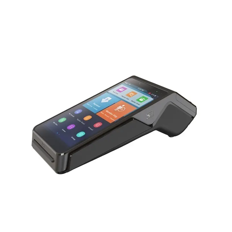 MTK 6739 Quad Core 5.5 inch IPS 720P Handheld Android POS Terminal with Dual SIM Cards