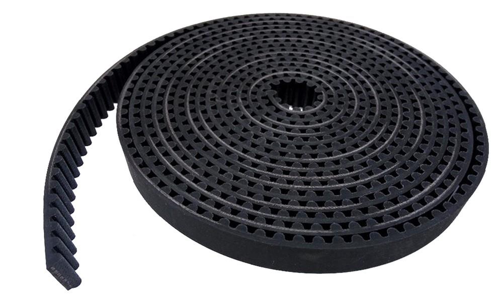 White TIMING BELT PU HTD 5M for Industrial Timing Precision and Durability