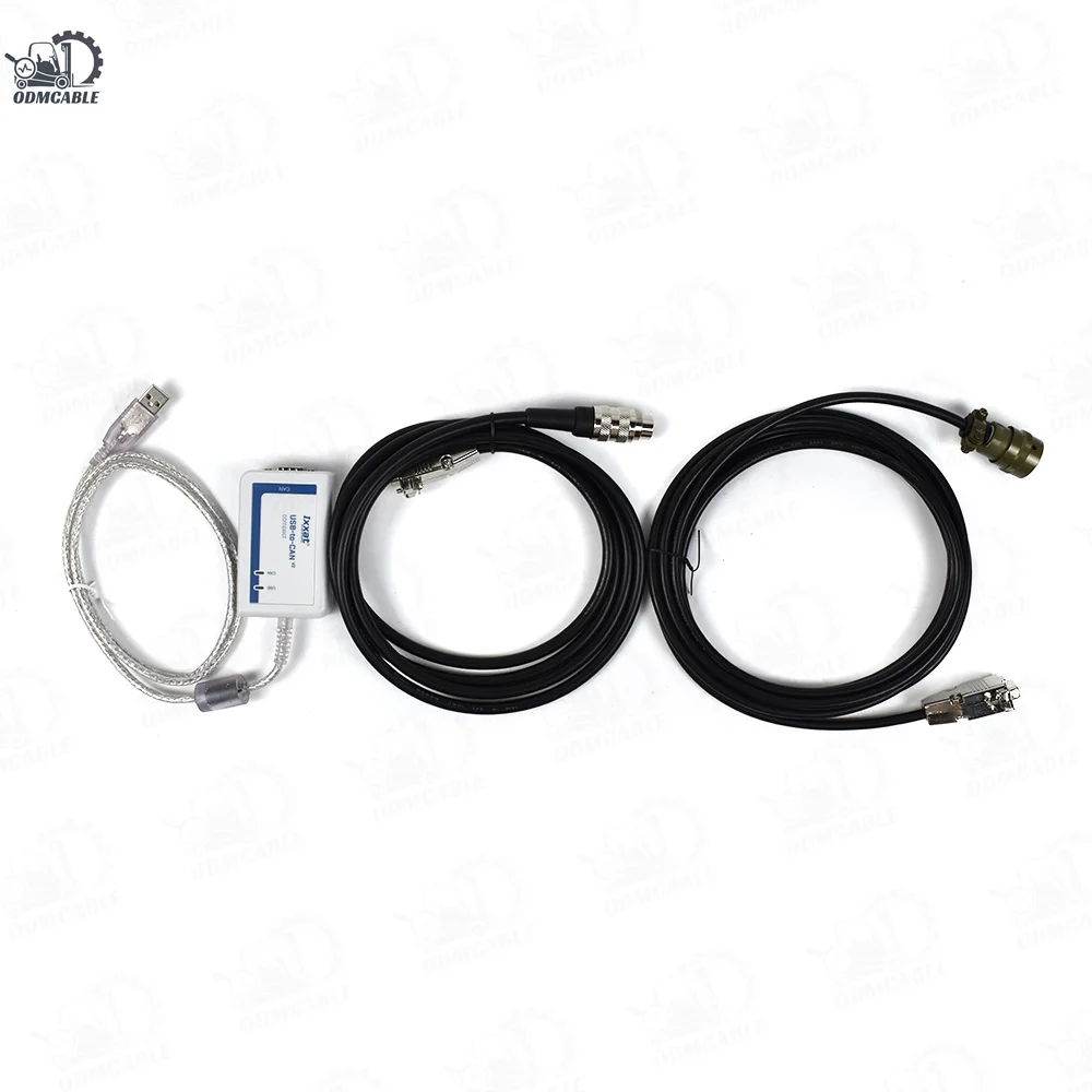 CF53 laptop with For MTU (USB-to-CAN) 2.74 Diagnostic software COMPACT IXXAT Truck Diagnostic tool Diesel engine scanner tool