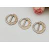 Buy cheap Round Fashion Simple Style Resistant Ladies Shoe Buckles Replacement Customized from wholesalers