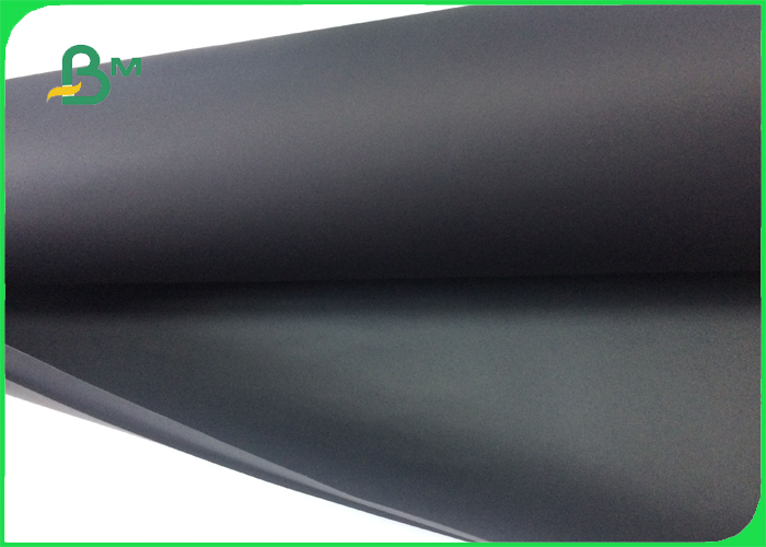 Anti-Curl Customized Luxury Gift Wrapping Black Color Cardboard In Sheets