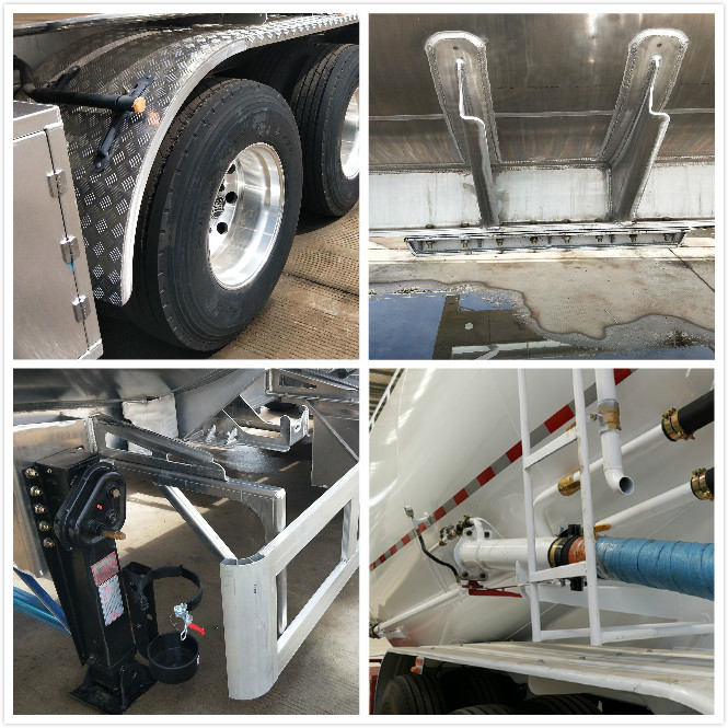 30-50t Max Payload 3 Axles Dry Bulk Cement Tank Truck Trailer for Mobile Road Tanker
