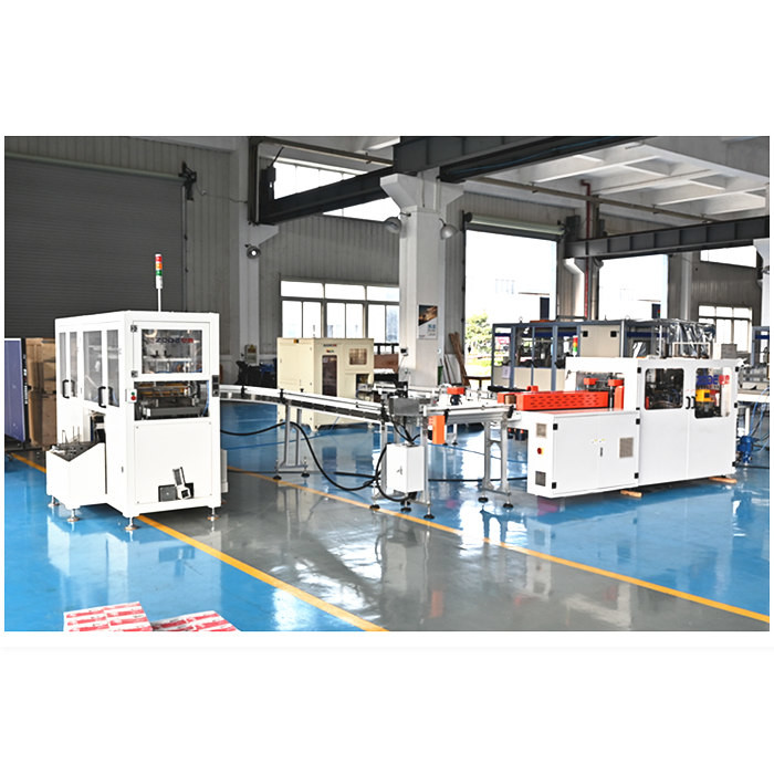6bags/Row Tissue Paper Packing Machine , 180D Flip Wet Wipes Packaging Machine