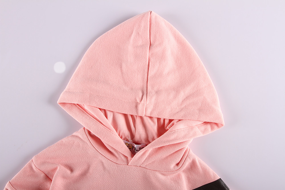 Kids Casual Pure Cotton Terry Cloth Hoodie For Autumn