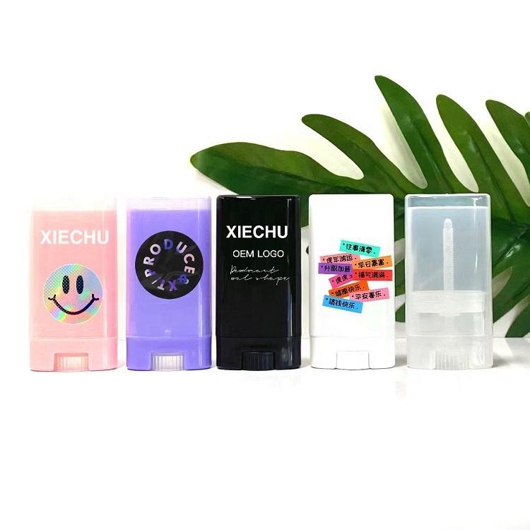 90ml Empty PP Plastic Roll On Bottles Portable Travel Deodorant Roll On Oval Container Outdoors
