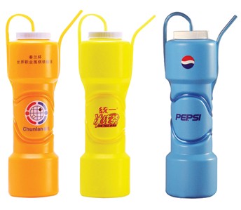 450ML football style water bottles for World Cup, plastic sport water bottle