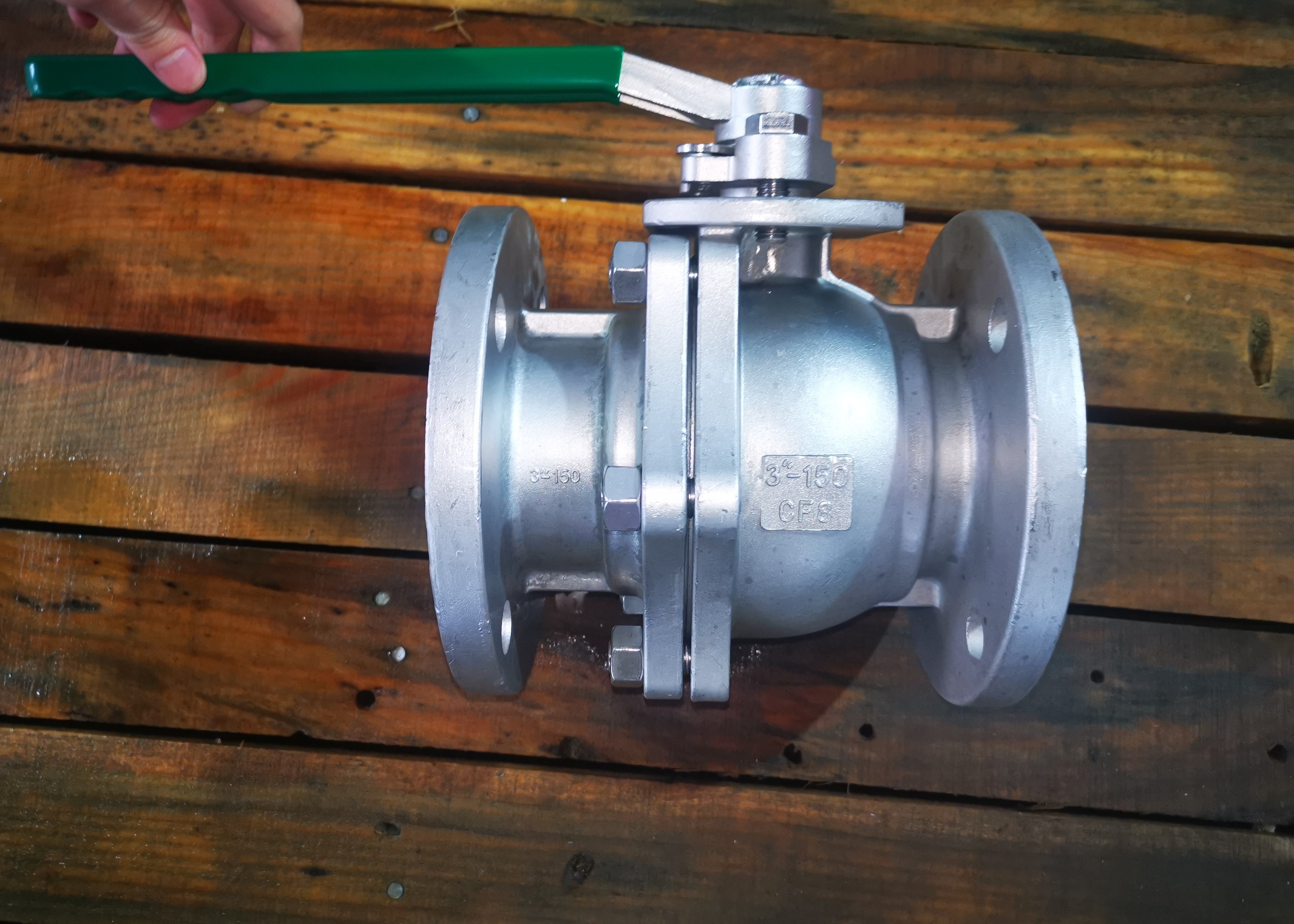 Forged Oem CE 2 Stainless Steel Ball Valve , Industrial Control Valves