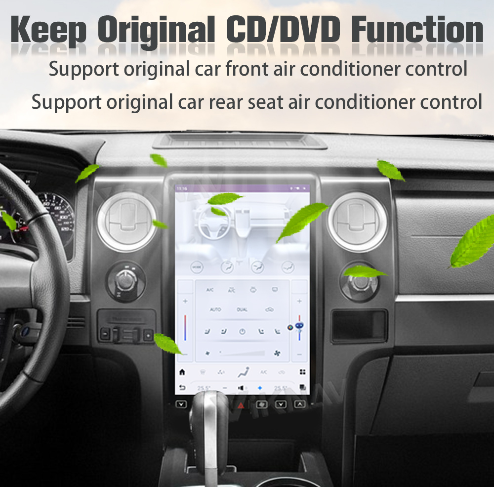 Android 13 Car Radio For Ford F150 2013 - 2014 GPS Autoradio WIFI Carplay Touch Screen Multimeida Player Head Unit