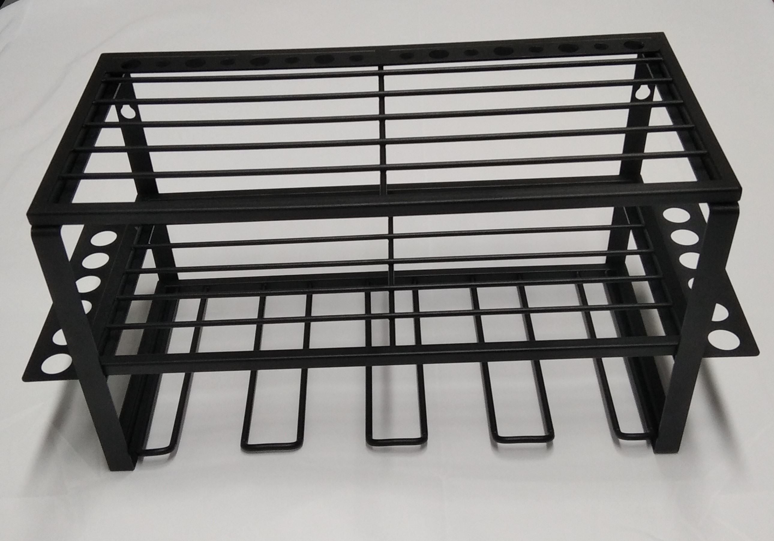 Removable Design Heavy Duty Metal Power Tool Shelf for Wall Mounted Type Drill Holder
