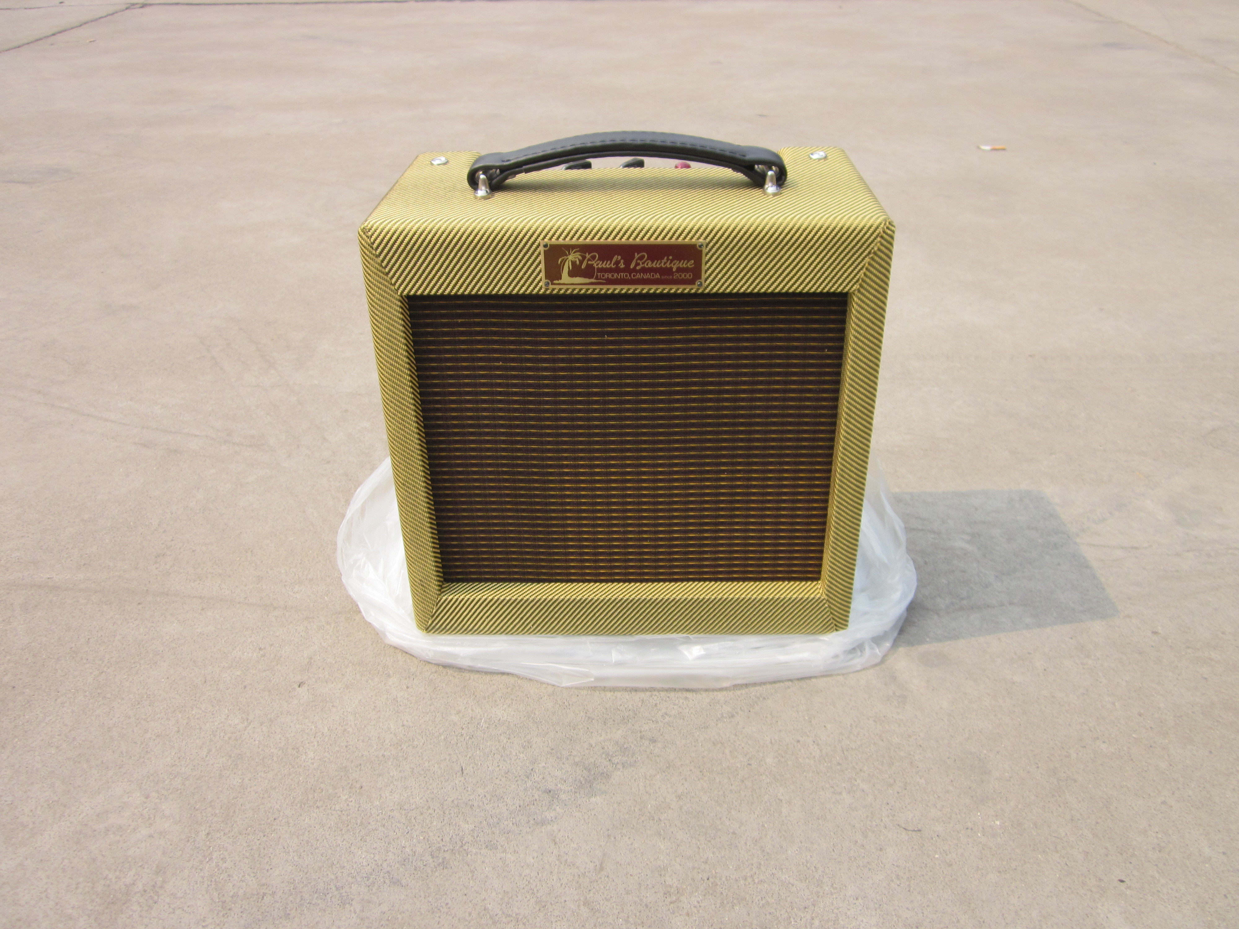 Custom 1*8 Inch Grand Boutique 5W Class A Valve Vintage Style Tweed White Black Tolex Guitar Amplifier Tube Amp Combo
