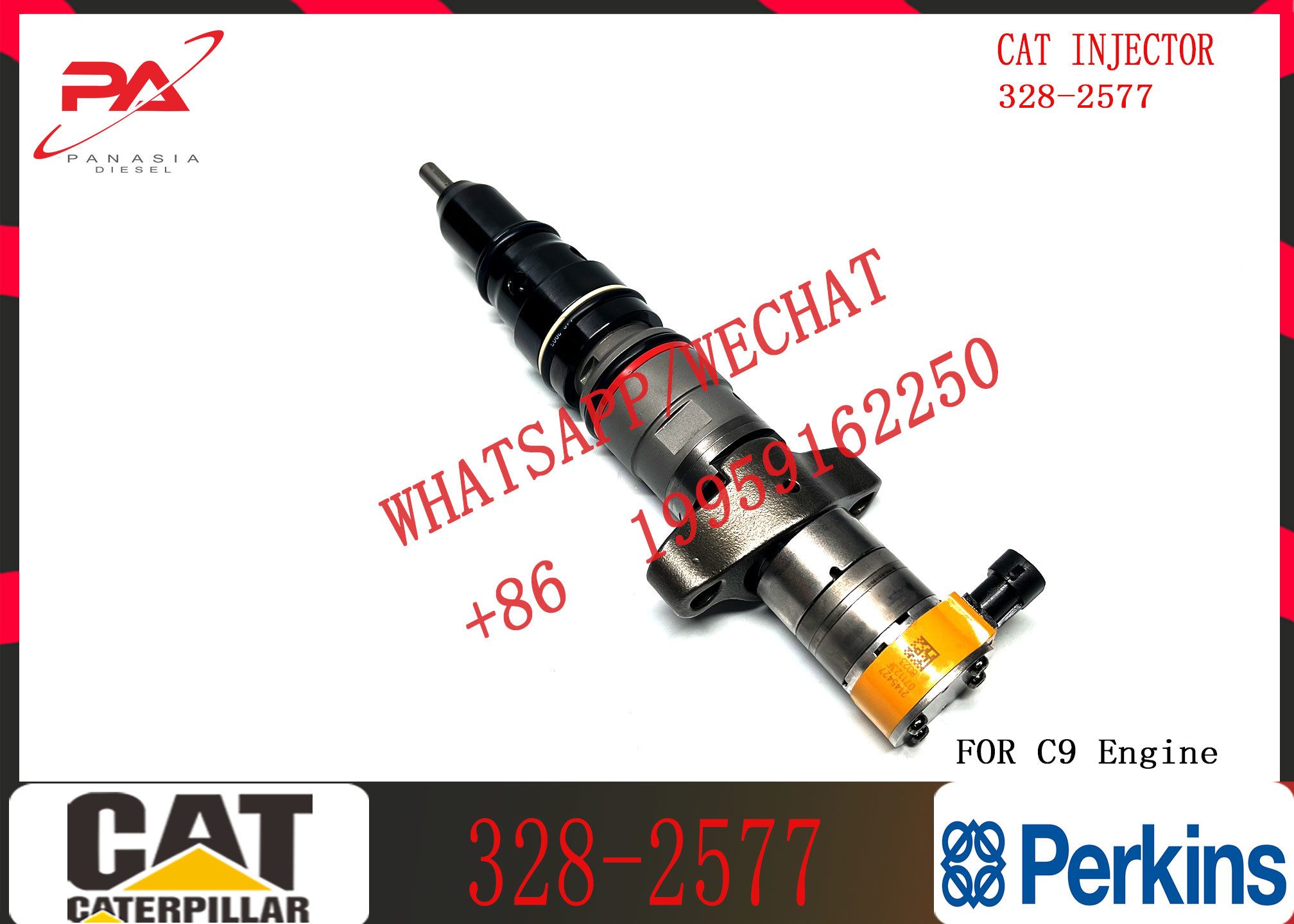 Common Rail Injector Assy 258-8745 265-8106 267-3361 387-9435 53L-8062 387-9437 387-9438 328-2577
