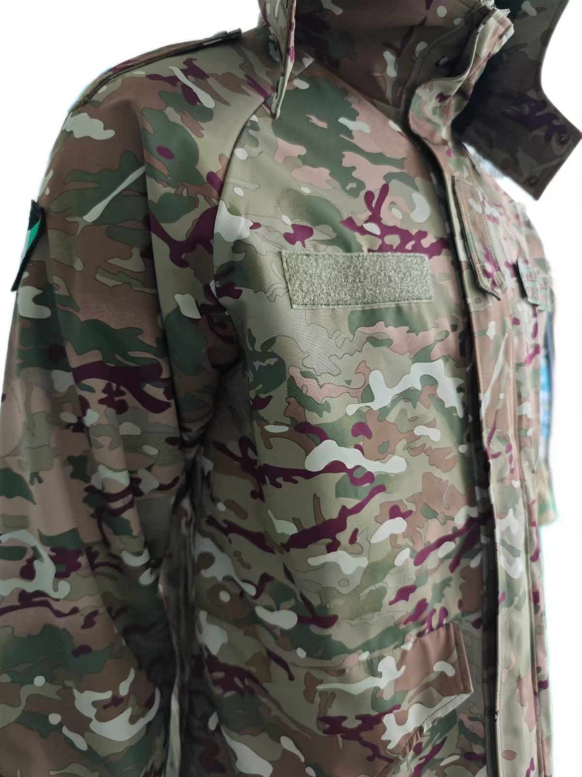 Tactical Camo Combat Jacket Thermal Regulating & Breathable Field Coat