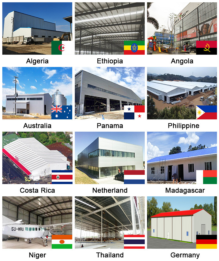 Main Frame Prefabricated Building For Commercial And Industrial