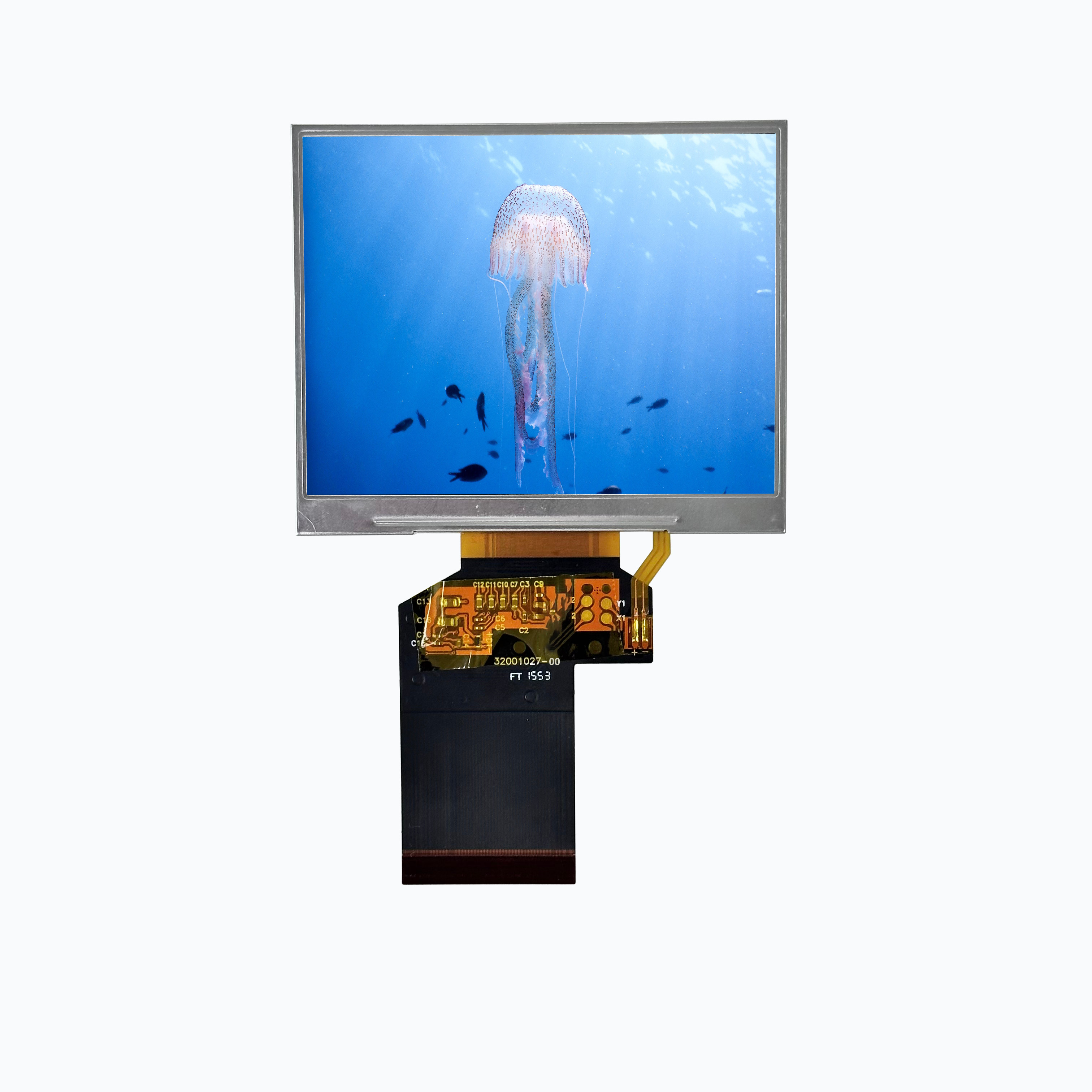 3.5 Inch TFT LCD Display With Customized Touch Panel 320x240 Resolution RGB Interface